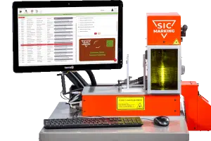 automated laser marking station TAGMARK