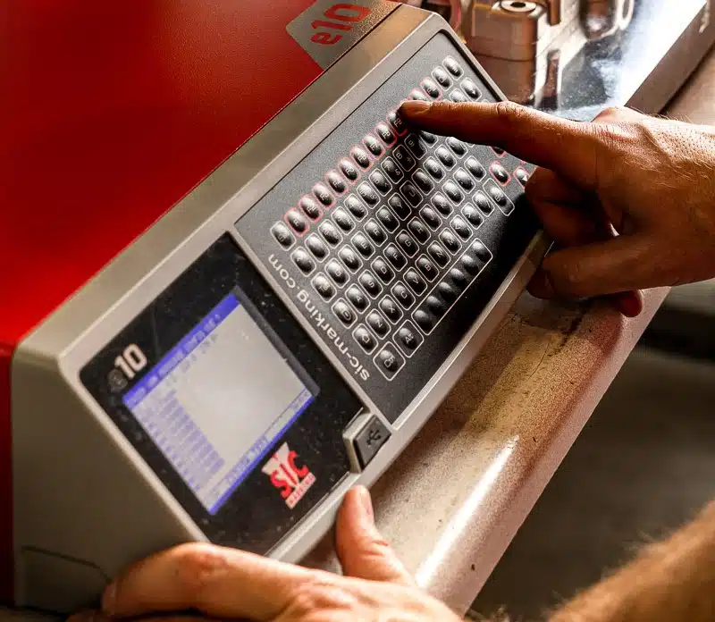 Controller del sistema di marcatura portatile a micropercussione P63