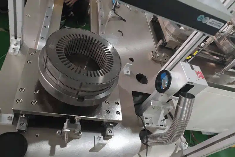 Motor crankcase laser marking machine