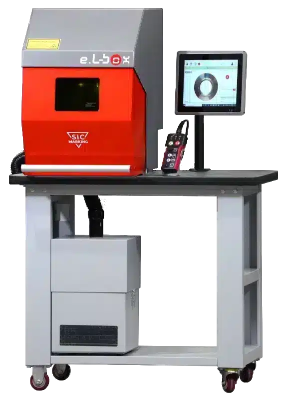 hydraulic valve laser marking machine